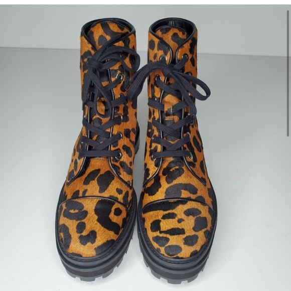 SCHUTZ BOOTIES MAYALOVA Animal Print PERFECT - Picture 2 of 9